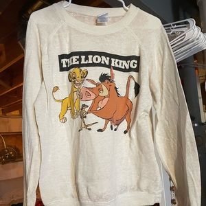 disney vintage lion king sweatshirt